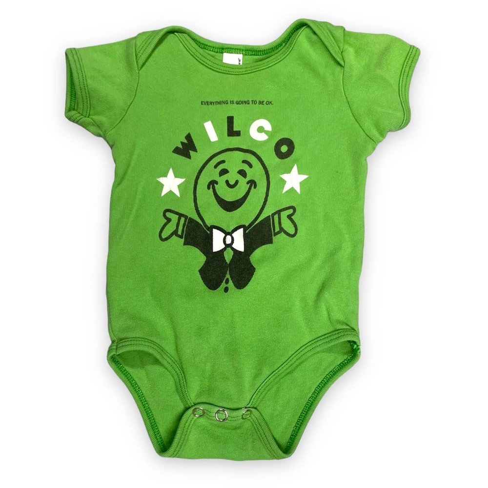 Vintage Y2K Wilco American Apparel Baby One Piece Band Shirt Bodysuit 3-6M